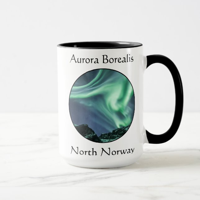 Caneca Aurora Borealis Norte da Noruega (Direita)