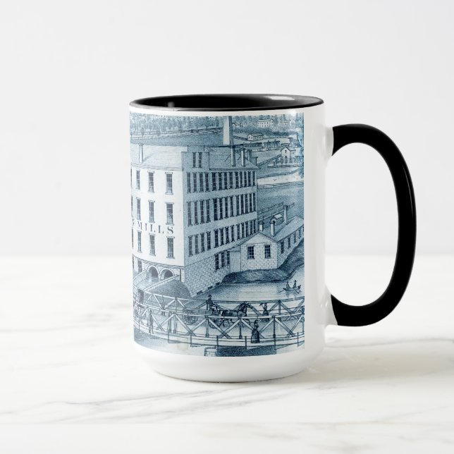 Caneca Aurora Illinois Woolen Mills 1871 (Direita)