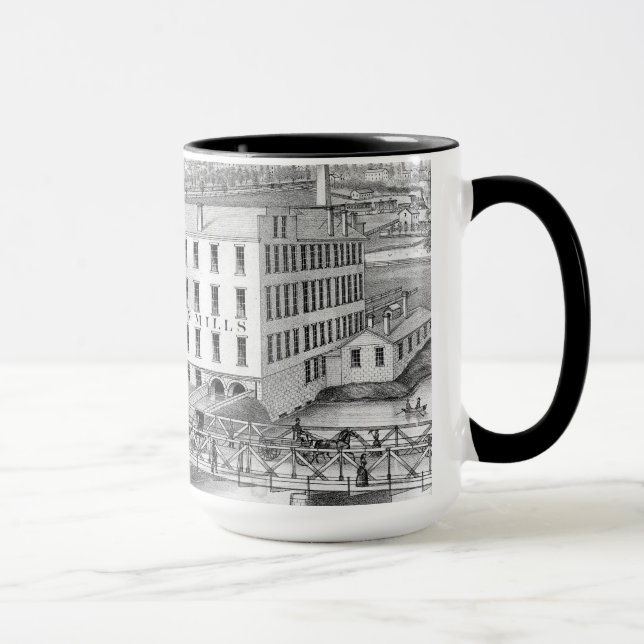 Caneca Aurora Illinois Woolen Mills 1871 (Direita)