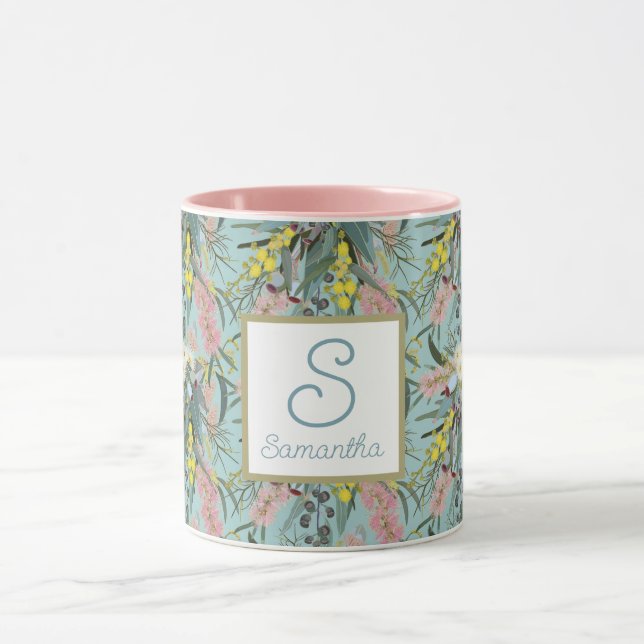 Caneca Aussie Native Bush Blooms Summer Blue (Centro)