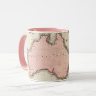 Caneca Austrália & o Pacífico ocidental sul