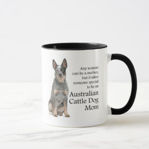 Caneca australiana da mamã do cão do gado