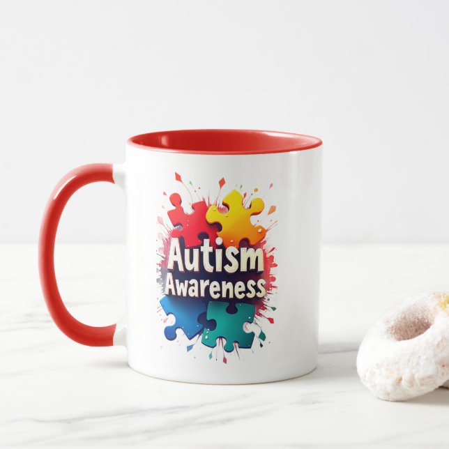 Caneca Autism (Com Donut)