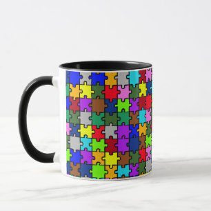 Caneca Autism jigsee