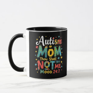 Caneca Autismo Mãe Não Me Tentará