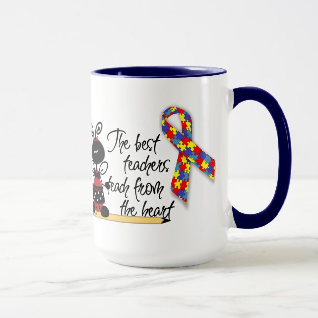 Caneca Autismo Sensibilização 2 Mug (Direita)