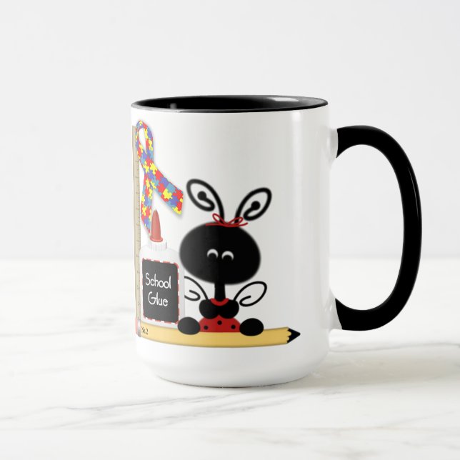 Caneca Autismo Ser Um Mug De Consciência (Direita)