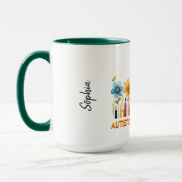 Caneca AUTISTIC & AWESOME Autismo Sensibilização