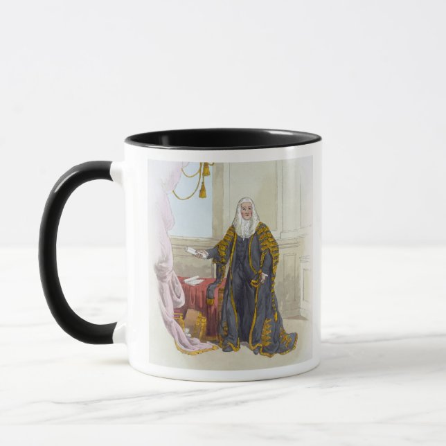 Caneca Auto-falante da Casa dos Comuns, 'do traje de (Esquerda)