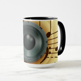 Caneca Auto-falante do Vintage Professional DJs