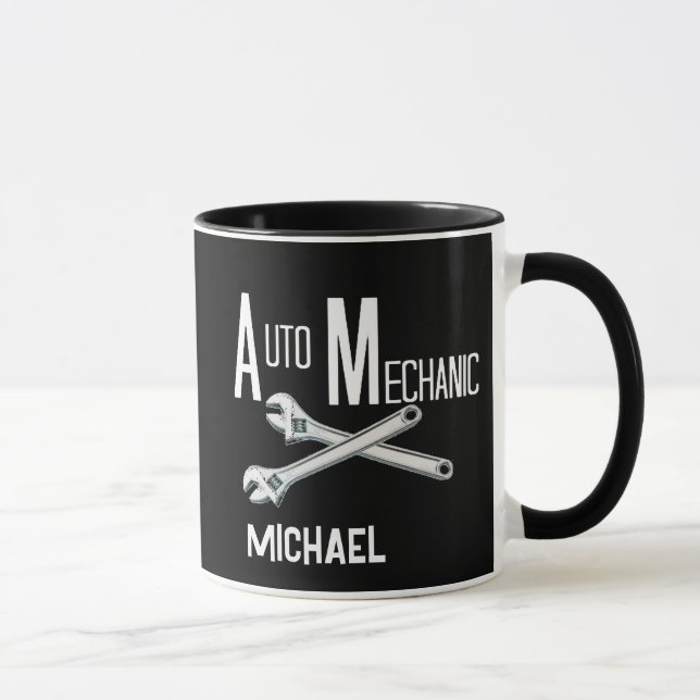 Caneca Auto Mechanic CUSTOM Mug (Direita)