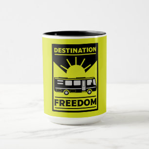 Caneca Autohome Camping RV Freedom