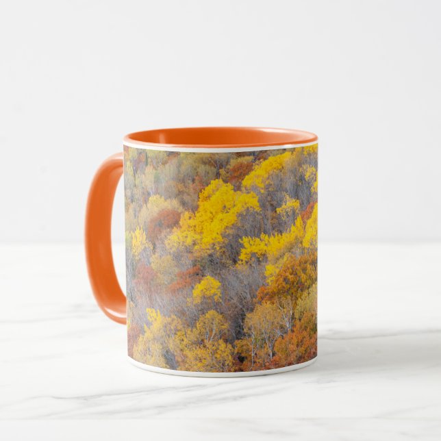 Caneca Autumn in Michigan (Frente Esquerda)