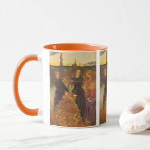 Caneca Autumn Leaves por Sir John Everett Millais
