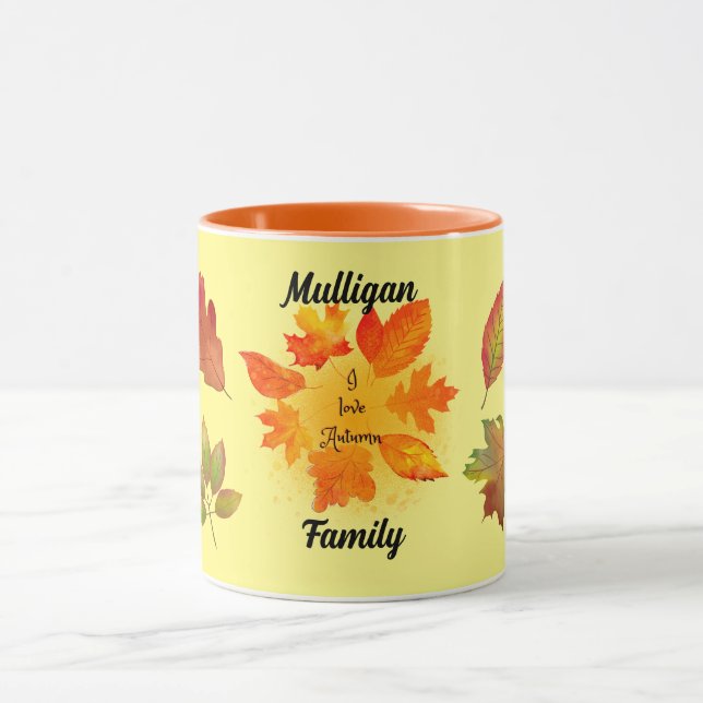 Caneca Autumn Love Yellow (Centro)