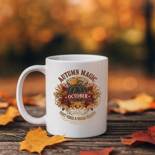 Caneca Autumn Magic Out Mug - Cozy Fall (Criador carregado)