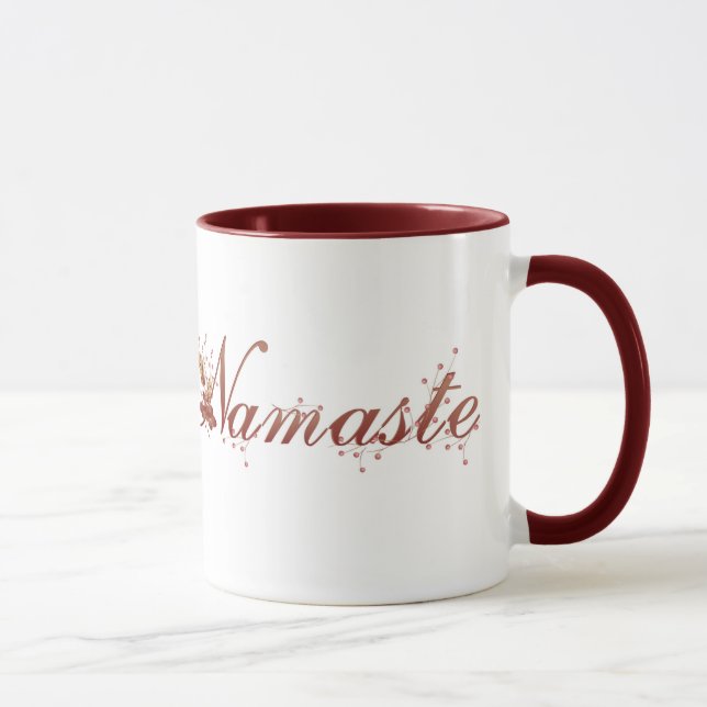 Caneca Autumn Namaste Yoga (Direita)