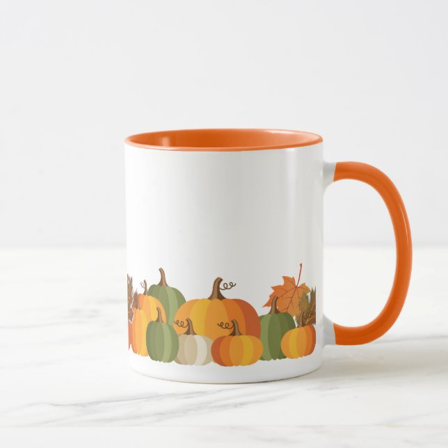 Caneca Autumn Pumpkins Mug (Direita)