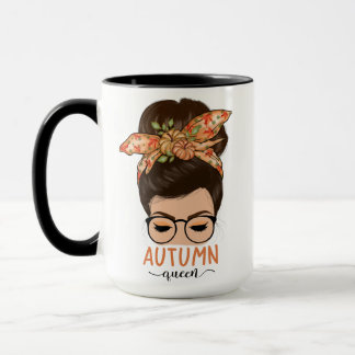 Caneca Autumn Queen Fall Coffee Mug