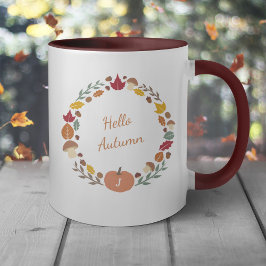 Caneca Autumn Wreath Monographic Mug