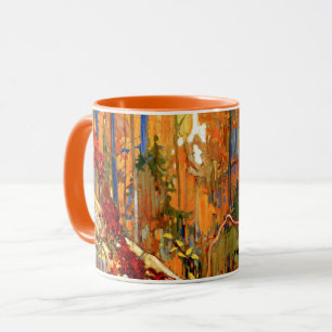 Caneca Autumn's Garland, as cores do outono, Mug