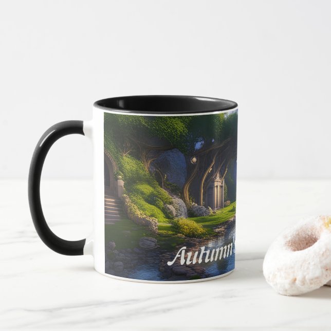 Caneca Autumn's Morning Tea (Com Donut)