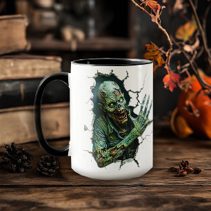Caneca Avanço Zumbi – Café de Terror Assustador 