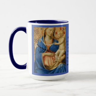 Caneca Ave Mary Prayer Mug