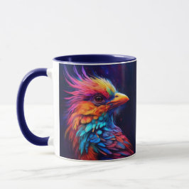 Caneca Ave Tropical Colorida
