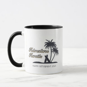Caneca Aventura Aguarda Aposentação Feliz da Praia Tropic