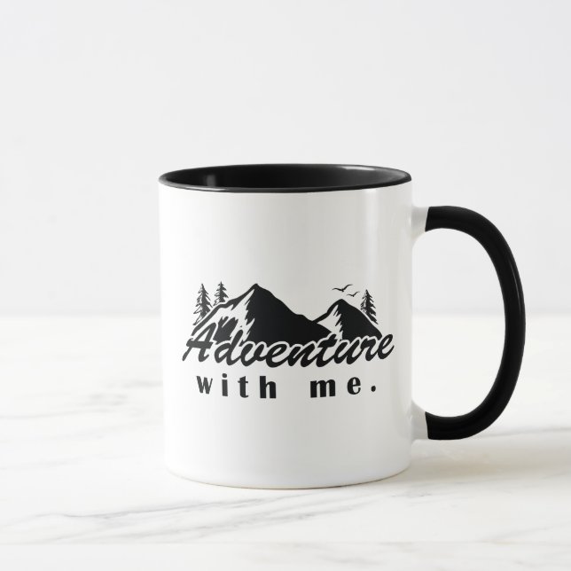 Caneca Aventura Comigo (Direita)