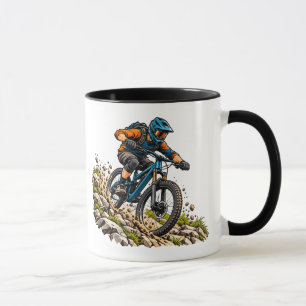 Caneca Aventura de mountain bike para pilotos de MTB