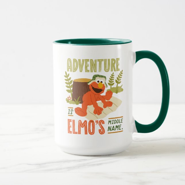 Caneca Aventura é o nome do meio de Elmo (Direita)