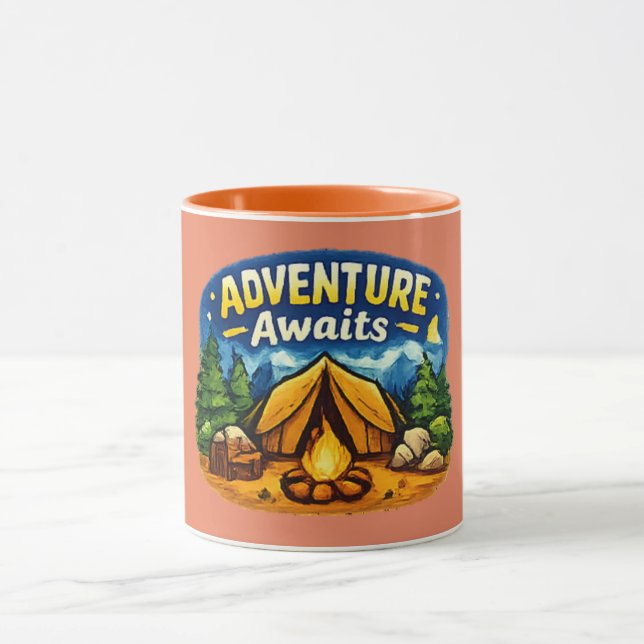 Caneca Aventura Espera | Viagem de Sonho  (Centro)
