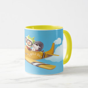 Caneca Aventura Voadora com Cachorro