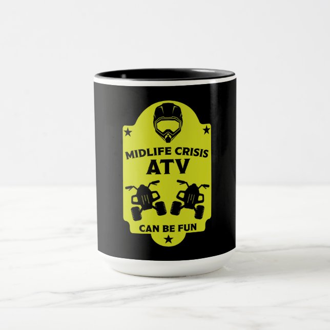 Caneca Aventuras de Quad Outdoor ATV (Centro)