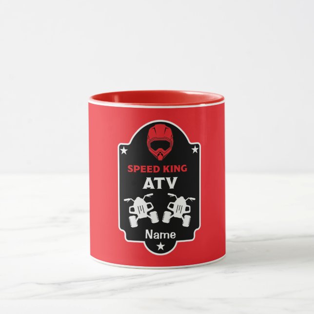 Caneca Aventuras no Quad Atv (Centro)