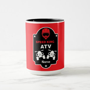 Caneca Aventuras no Quad Atv