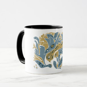Caneca Aves Aestéticas emaranhadas TWArt 12-Tertonas