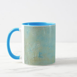 Caneca Aves Brancas Voando Pelo Céu Azul