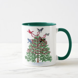 Caneca Aves de Natal - Mug