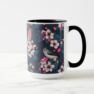 Caneca Aves e Blossomas