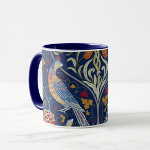 Caneca Aves e Flores, William Morris