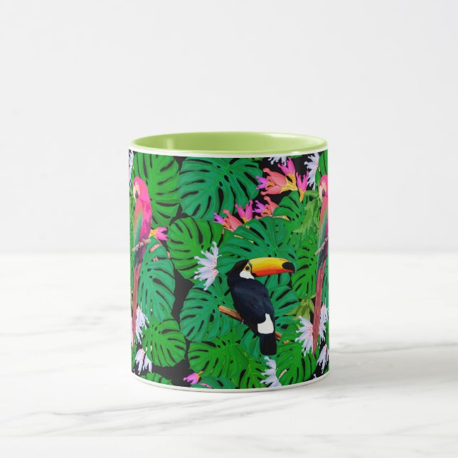 Caneca Aves Tropicais (Centro)