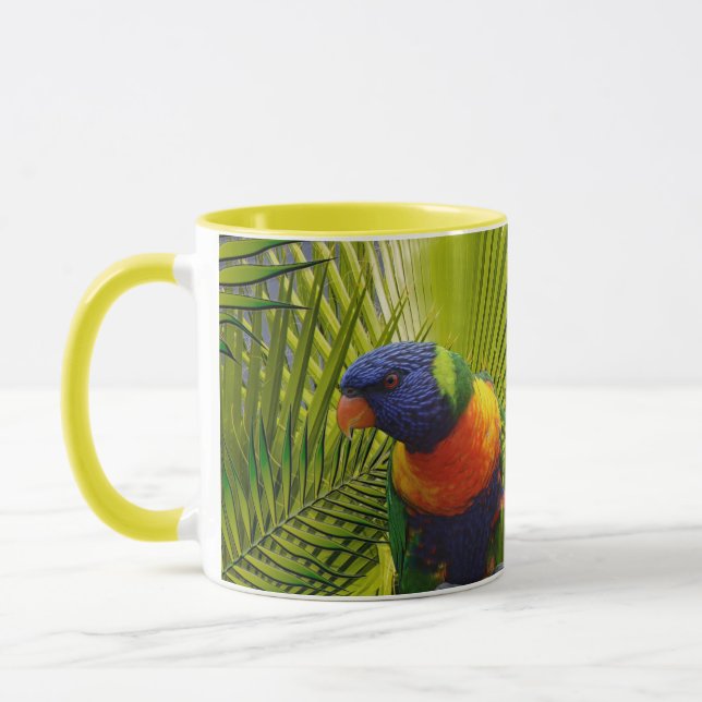 Caneca Aves Tropicais Mug (Esquerda)