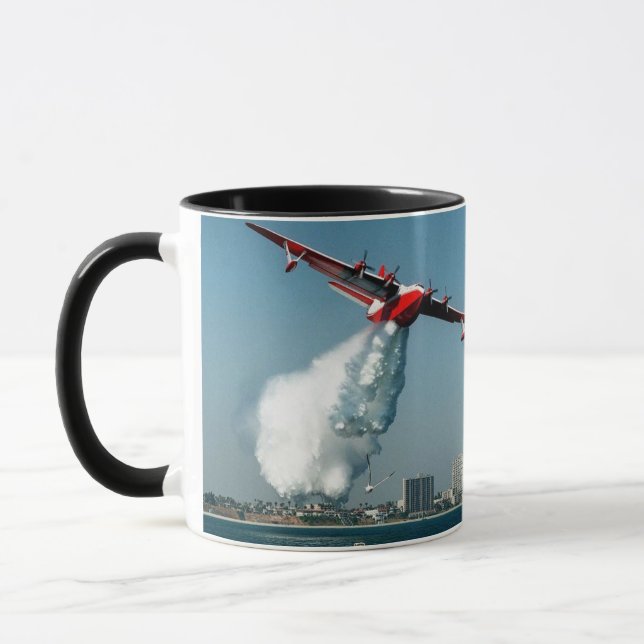 Caneca Avião de bombeiro (Esquerda)