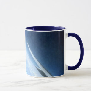 Caneca Avião em vôo: Período de asa