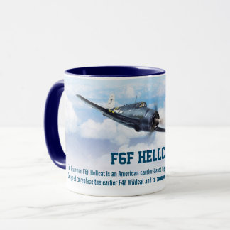 Caneca Aviation Art Mug "F6F Hellcat"