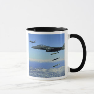 Caneca Aviões de Eagle da greve da força aérea de