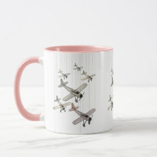 Caneca Aviões voadores